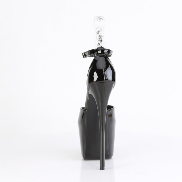 JUBILANT-15 Plateau Sandaletten Schwarz von Pleaser – Ansicht 4