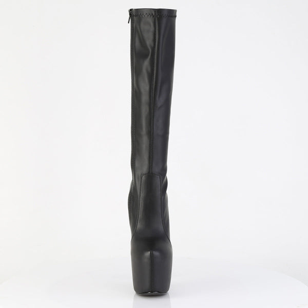 JUBILANT-2000 Plateau Stiefel Schwarz Matt von Pleaser – Ansicht 2