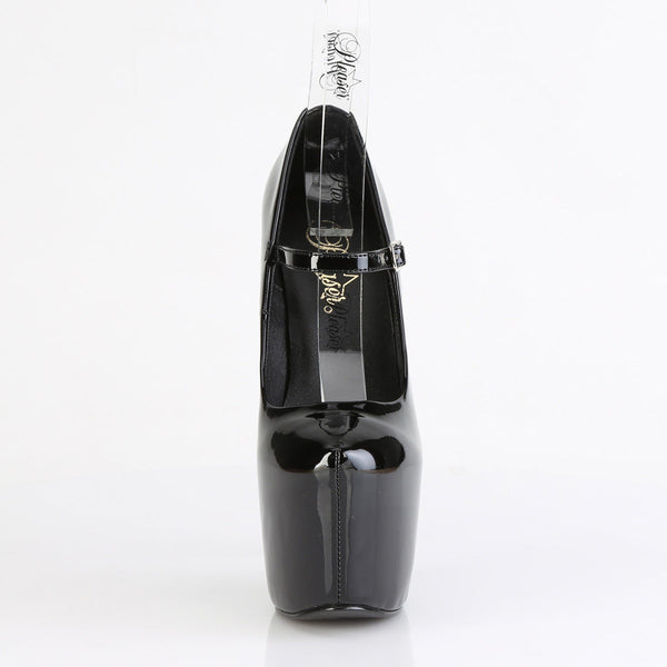 JUBILANT-28 Mary Jane Pump Schwarz von Pleaser – Ansicht 2