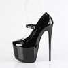 JUBILANT-28 Mary Jane Pump Schwarz von Pleaser – Ansicht 3