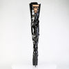 JUBILANT-4012 Overkneestiefel Plateauschuhe Schwarz von Pleaser – Ansicht 4