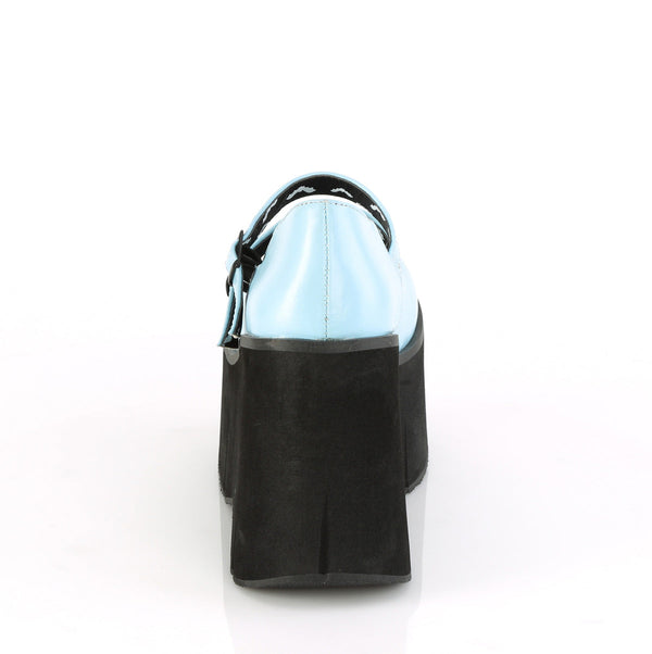 KERA-08 Plateau Schuh blau Mary Janes von DemoniaCult – Ansicht 4