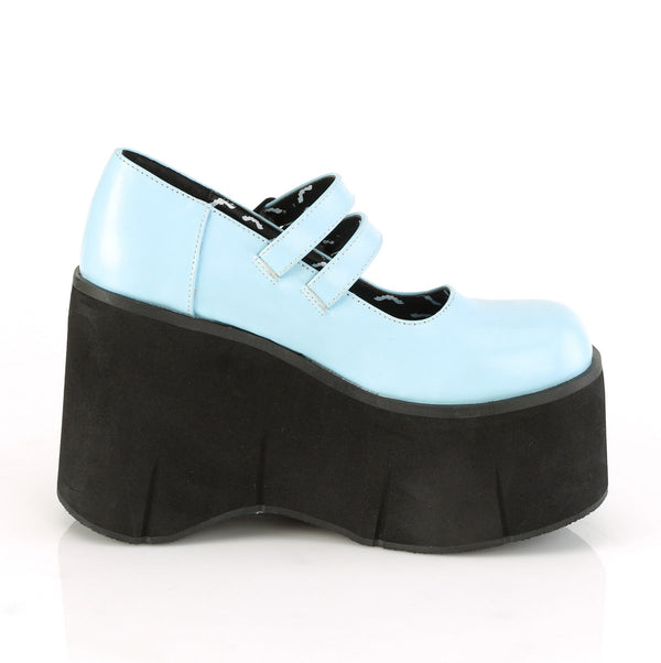 KERA-08 Plateau Schuh blau Mary Janes von DemoniaCult – Ansicht 5