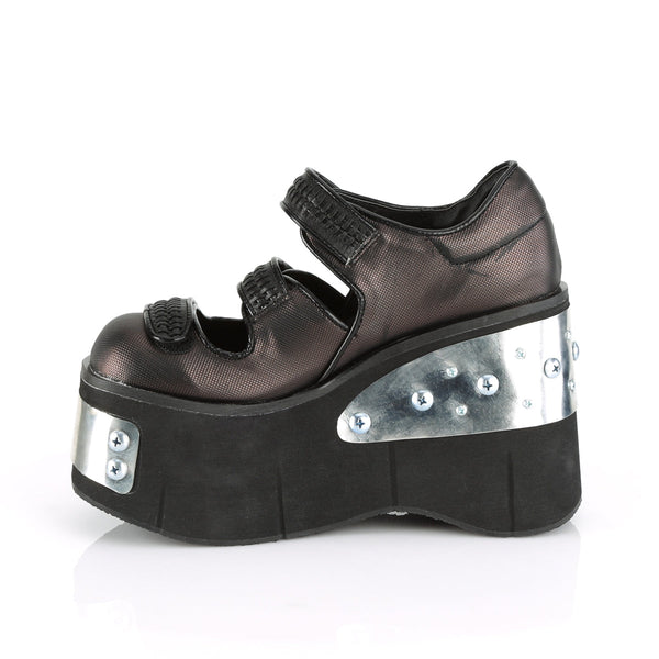KERA-13 Plateau Schuhe Schwarz Braun | DemoniaCult SALE