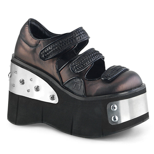 KERA-13 Plateau Schuhe Schwarz Braun | DemoniaCult SALE