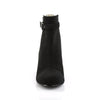 KIMBERLY-102 Stiefeletten Schwarz Samt von Pleaser Pink Label – Ansicht 2