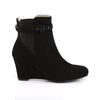 KIMBERLY-102 Stiefeletten Schwarz Samt von Pleaser Pink Label – Ansicht 5