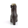 KIMBERLY-102 Stiefeletten Braun von Pleaser Pink Label – Ansicht 4