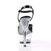 KISS-209 Plateau Sandaletten Schwarz/Transparent von Pleaser – Ansicht 4