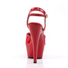 KISS-209 Sandalette Plateauschuhe Rot von Pleaser – Ansicht 4