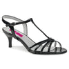 KITTEN-06 Sandaletten Schwarz von Pleaser Pink Label