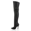 LEGEND-8899 Overknee Stiefel Schwarz Echtleder von Pleaser – Ansicht 3