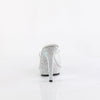 LIP-101DM Plateau Pantoletten Transparent/Silber von Fabulicious – Ansicht 4