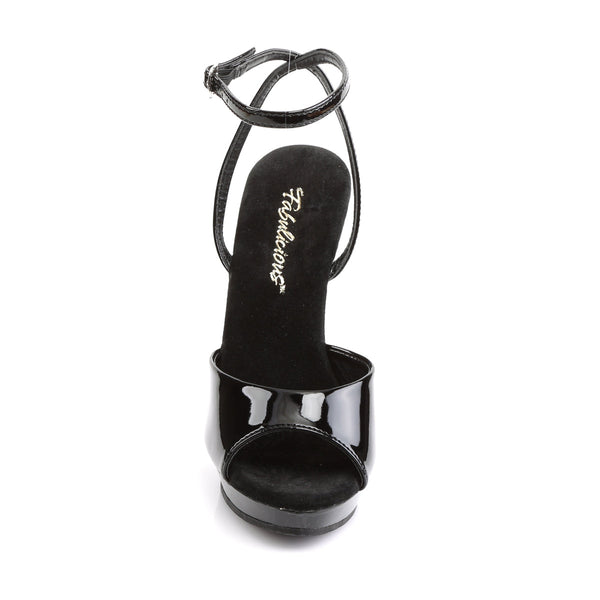 LIP-125 Plateau Sandaletten Schwarz von Fabulicious – Ansicht 2