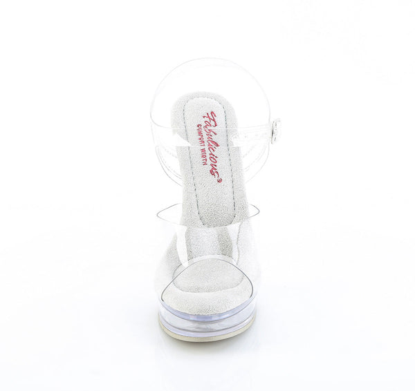 MAJESTY-508 Sandalette Transparent von Fabulicous – Ansicht 2