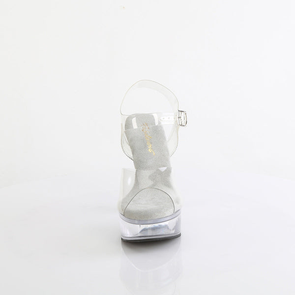 MARTINI-508 Sandalette Transparent von Fabulicous – Ansicht 2