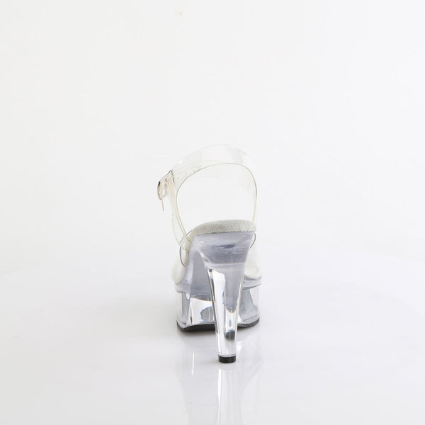 MARTINI-508 Sandalette Transparent von Fabulicous – Ansicht 4