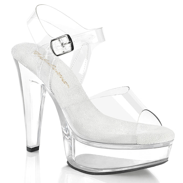 MARTINI-508 Sandalette Transparent von Fabulicous