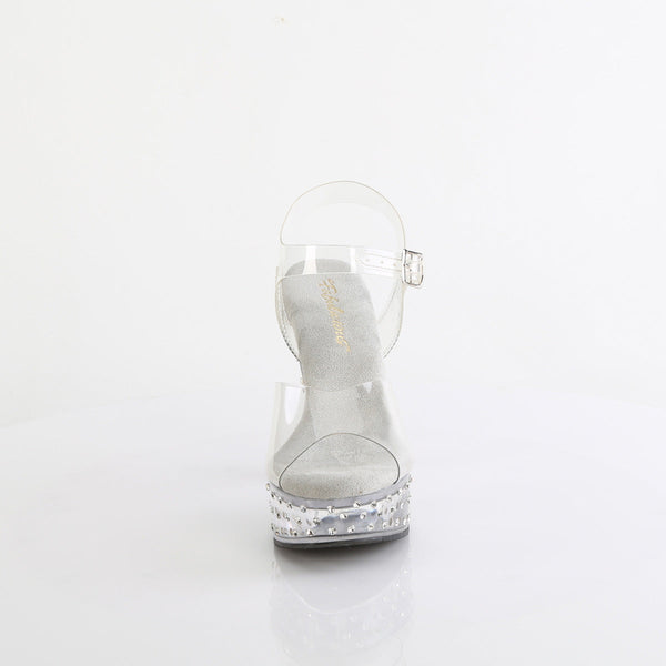 MARTINI-508SDT Sandalette Transparent von Fabulicous – Ansicht 2
