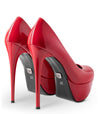 Michael Soul ARIA - Plateau Pumps rot lack SALE