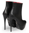 Michael Soul VALERIA - Plateau Stiefeletten schwarz matt SALE