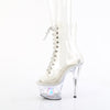 MOON-1021C-DIA - Plateau Stiefeletten - Transparent von Pleaser – Ansicht 3