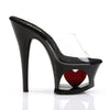 MOON-701HRS Plateau Pantoletten schwarz von Pleaser – Ansicht 5