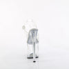 NAUGHTY-808 Plateau Sandaletten - Transparent von Pleaser – Ansicht 4