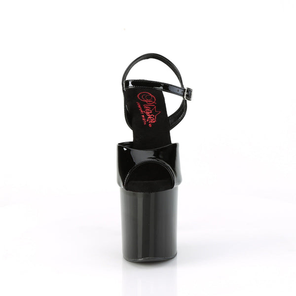 NAUGHTY-809 Plateau Sandaletten - Schwarz von Pleaser – Ansicht 2