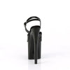 NAUGHTY-809 Plateau Sandaletten - Schwarz von Pleaser – Ansicht 4