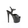 PASSION-709 - Plateau High Heel Sandaletten - Schwarz Matt von Pleaser – Ansicht 5