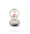 KIT-06 Sandaletten Beige/Lack | Pleaser Pink Label