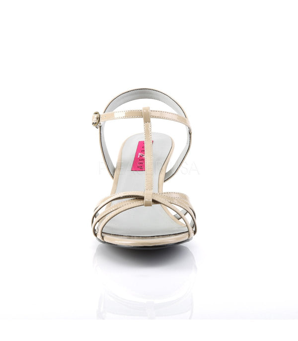 KIT-06 Sandaletten Beige/Lack | Pleaser Pink Label