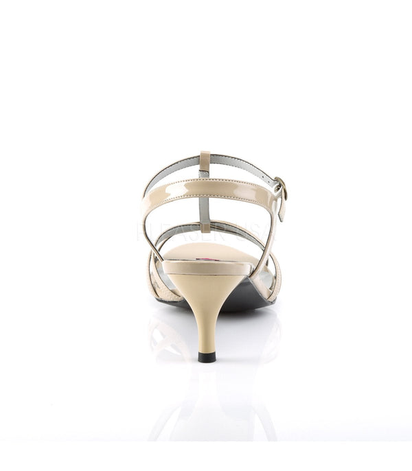 KIT-06 Sandaletten Beige/Lack | Pleaser Pink Label
