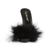 POISE-501F Pantoletten Schwarz von Fabulicious – Ansicht 2