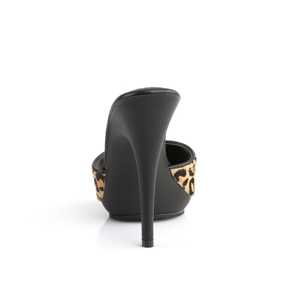 POISE-501FUR Pantoletten Leopard von Fabulicious – Ansicht 4