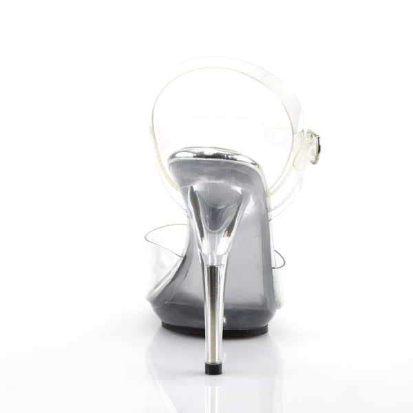 POISE-508 Sandaletten transparent von Fabulicious – Ansicht 4