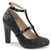 QUEEN-01 Pumps schwarz von Pleaser Pink Label