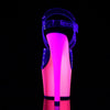 RAINBOW-308UV Plateau Sandaletten Mehrfarbig UV von Pleaser – Ansicht 4