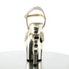 REVOLVER-709G Plateau Sandaletten Gold Glitzer von Pleaser – Ansicht 4