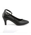 Riemchenpumps DIVINE-431 - PU Schwarz | Pleaser Pink Label