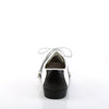 SADDLE-50 Schuhe Schwarz/Weiß | Funtasma