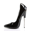 SCREAM-01 Pumps Schwarz Lack von Devious – Ansicht 3