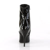 SEDUCE-1020 Stiefeletten Lack Schwarz von Pleaser – Ansicht 4