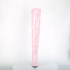 SEDUCE-3000 Overknee Stiefel Baby Pink von Pleaser – Ansicht 2