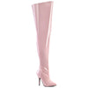 SEDUCE-3000WC Wide Calf/Weitere Wade - Overknee Stiefel - Rosa Lack von Pleaser