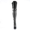 SEDUCE-3024 Overknee Stiefel schwarz von Pleaser – Ansicht 2