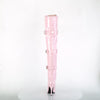 SEDUCE-3028 Overknee Stiefel Lack Baby Pink von Pleaser – Ansicht 4