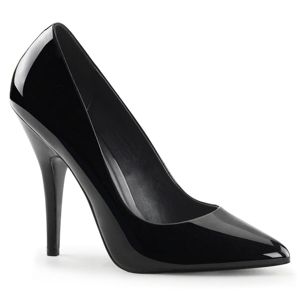 SEDUCE-420 Pumps Schwarz Lack von Pleaser