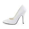 SEDUCE-420 Pumps Weiß Lack von Pleaser – Ansicht 3